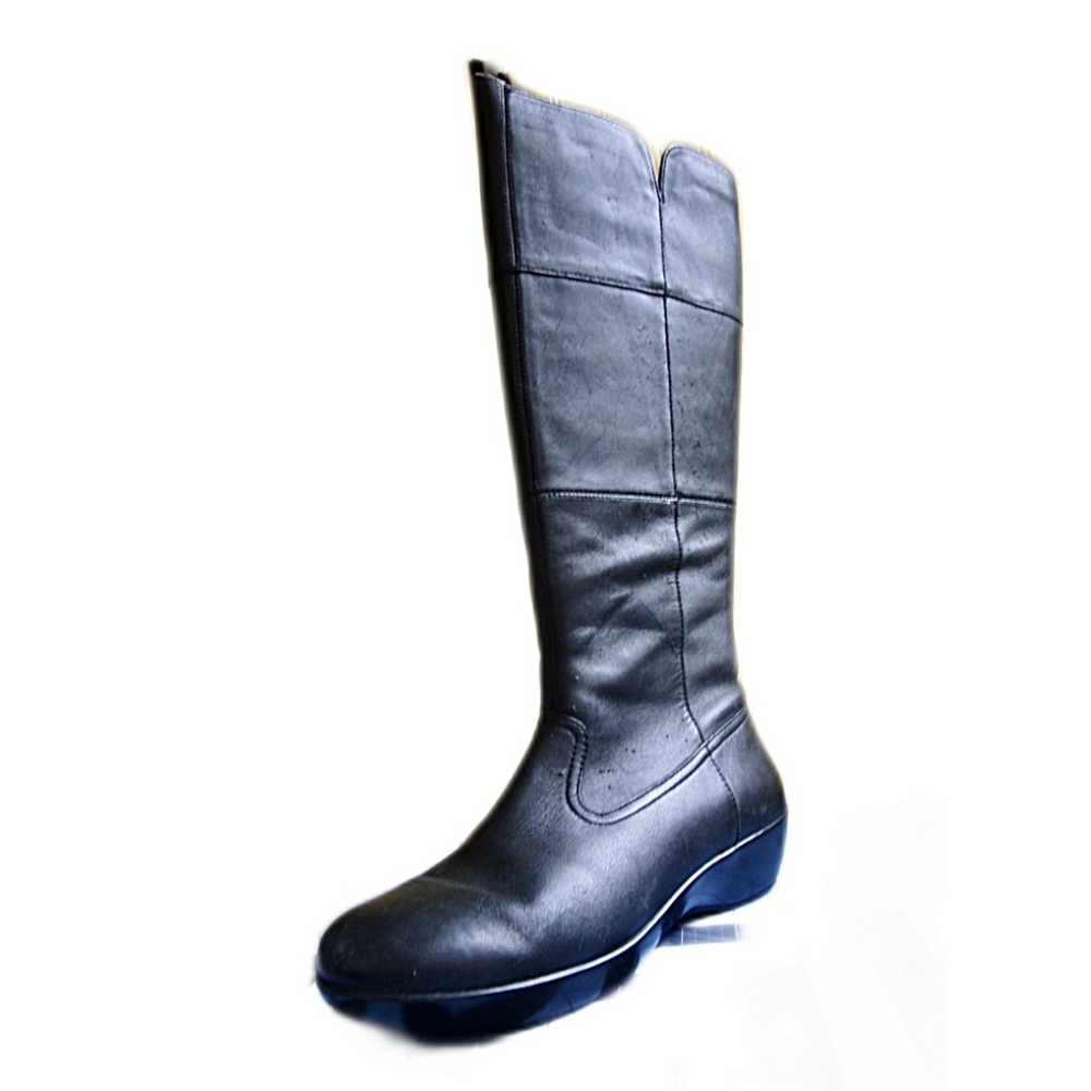 Dansko Darla boots, low heel, patchwork leather, 39, good READ